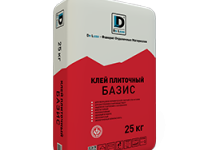 Клей плиточный "Базис" DeLuxe 25 кг.