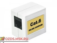Hyperline CA-8P8C-C6-WH Проходной адаптер