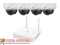 UNIVIEW KIT/NVR301-04LB-W/4х322SR3-VSF28W-D Wi-Fi —: Комплект видеонаблюдения
