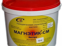 Полиуретановая мастика МАГНЭТИК-СМ Экстра красный кирпич