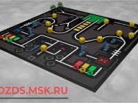 Соревновательное поле с элементами MakeX Stater Arenas Kit