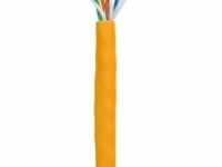 U/UTP 4pair, Cat5e, In, LSZH (EC-UU004-5E-LSZH-OR: Кабель «витая пара» (LAN) для структурированных систем связи