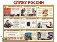 Служу России: Плакат