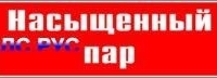 Наклейка для маркировки трубопровода “насыщенный пар” (p06, пленка, 716х148 мм)