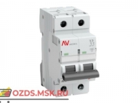 ЭКФ AVERES mcb6-2-25c-av Выкл.автомат.AV-6 2P 25A (C) 6kA