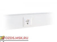 Суппорт с рамкой 1 пост (45х45) на профиль для кабель-канала 100х50  100012S 10штуп SPL