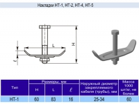 Накладка НТ-1 у2