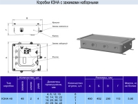 Коробка клеммная КЗНА48-10 у3