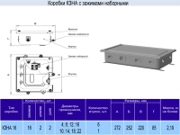 Коробка клеммная КЗНА16-16 у3