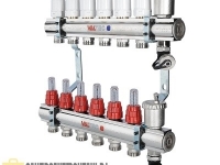 Блок коллекторный(ВР-ВР-выход ЕК) Valtec VTc.596 .EMNX 1″, 10 x 3/4″, «евроконус»