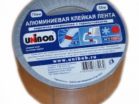 Алюминиевая клейкая лента UNIBOB 75мм х 50м