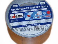 Алюминиевая клейкая лента UNIBOB (75мм х 50м)