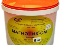 Полиуретановая мастика МАГНЭТИК-СМ Экстра коричневый кирпич