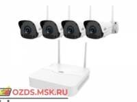 UNIVIEW KIT/NVR301-04LB-W/4х2122SR3-F40W-D Wi-Fi —: Комплект видеонаблюдения