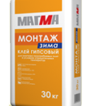 Клей гипсовый «Магма-Монтаж Зима»