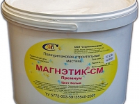 Полиуретановая мастика МАГНЭТИК-СМ Премиум белая