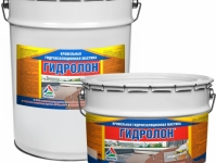 Гидролон - двухкомпонентная полиуретановая мастика для гидроизоляции кровли