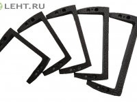 Уголок AVP-458, серебро: Кронштейн