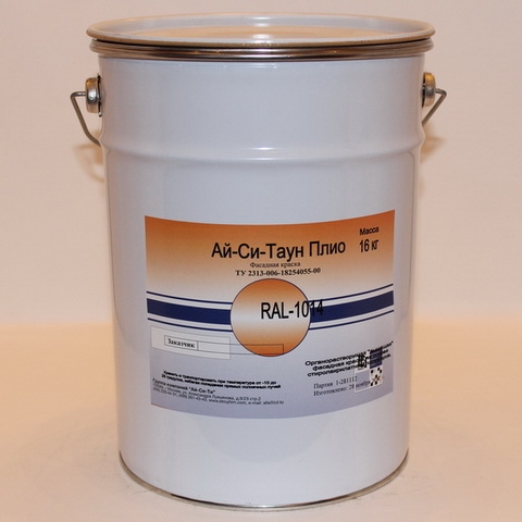 Фасадная краска Ай-Си-Таун Плио