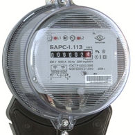 Счетчик активной энергии однофазный электронный Барс-1.113 (с двумя измерительными элементами)