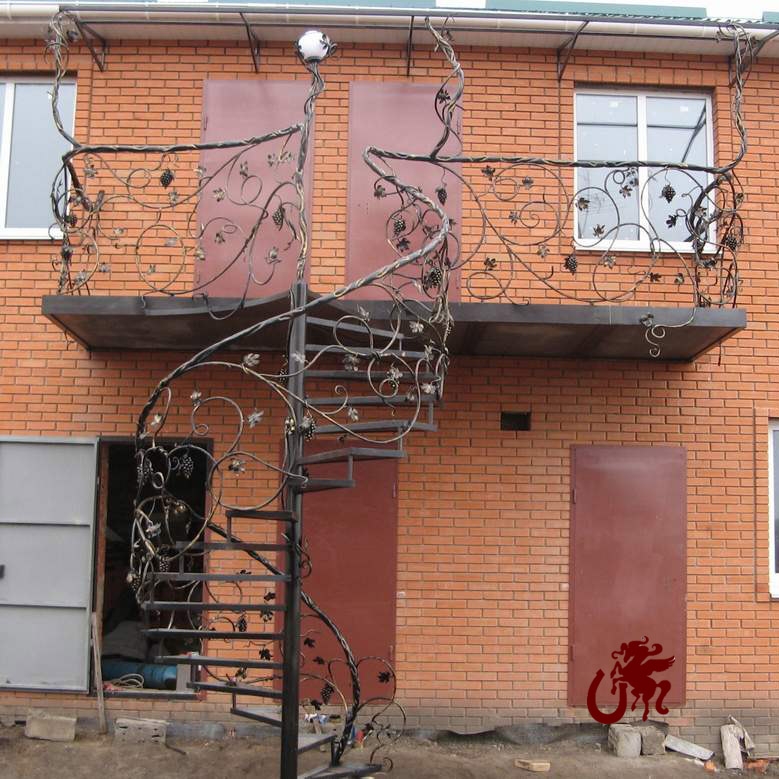 Перила кованые