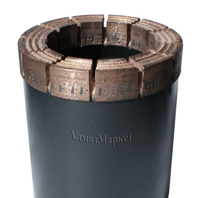 Алмазные буровые импрегнированные коронки 23И2, 23И3, 23И4