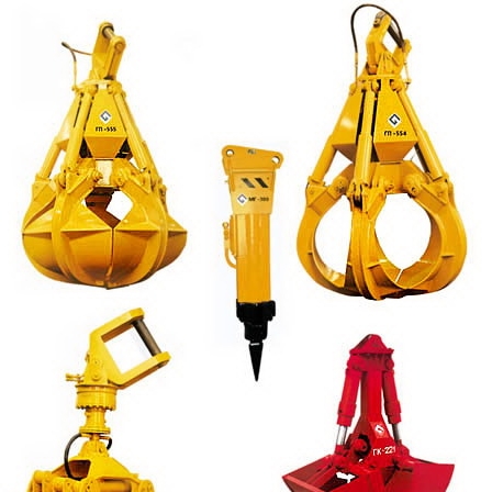 Гидравлические грейферы