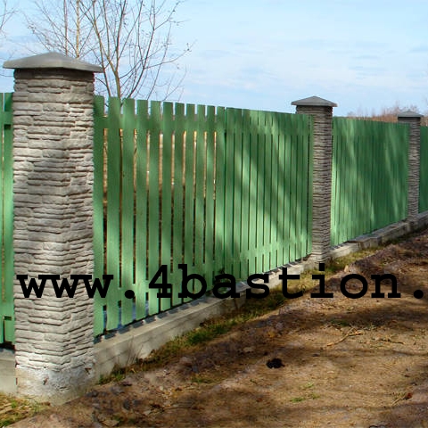 Заборы производство, бетонные заборные блоки, Блок Забора БЗ СКАЛА.