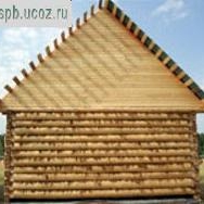 Акция !!! срубы домов (окоренное бревно) из псковского экологически чистого леса - ВСЕГО 95 тыс. руб.