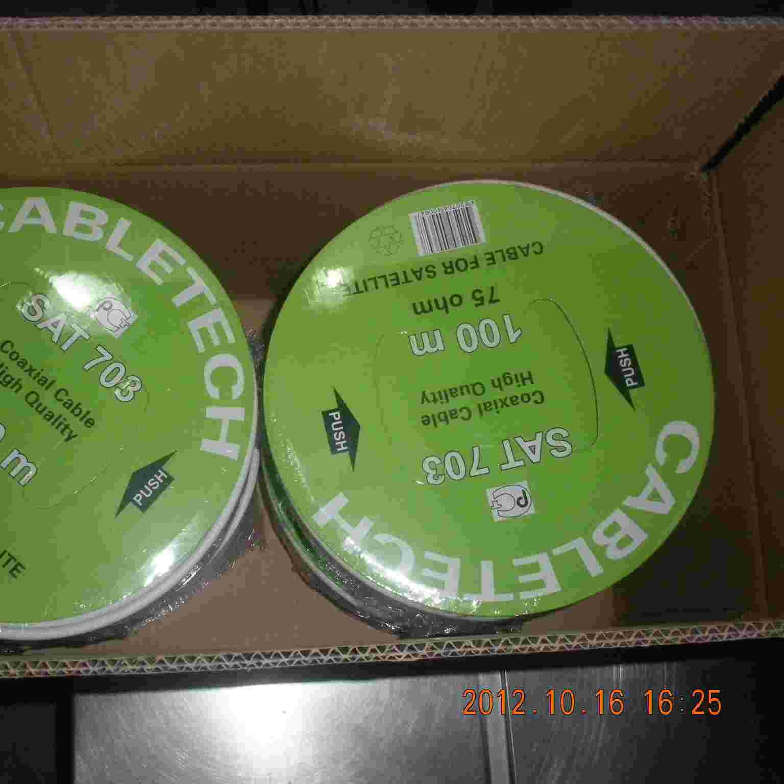 SAT703 медный кабель коаксиальный