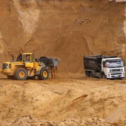 Песок карьерный